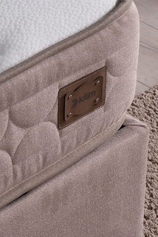 Kilim Mobilya Hilton Ortopedik Paket Yaylı Yatak Vizon Baza Ve Başlik Dahil Değildir 120x200