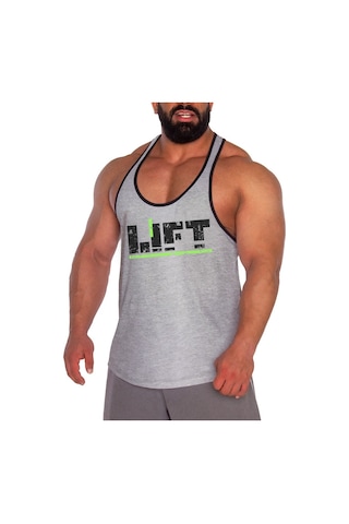 Kingsize Nutrition Lift Tanktop Gri Melanj
