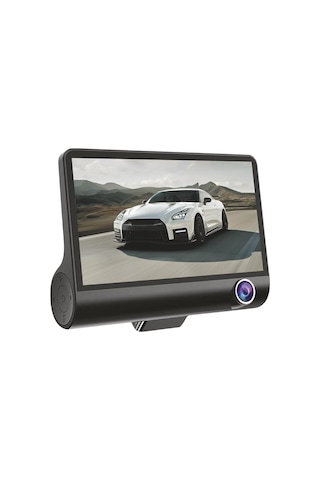 Jameson Jsd-40-4''lcd Ekran-3 Kameralı-iç-dış-park Kameralı Sensörlü Araç Kayıt Kamerası