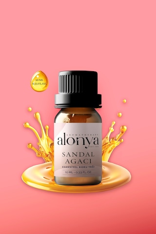 Sandal Ağacı Esansiyel Uçucu Koku Yağı Buhurdanlık Esansı Oda Kokusu Aromaterapi Yağı 10 Ml Sandal Ağacı