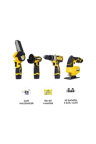 Dawreek DW12V Mini Dörtlü Set