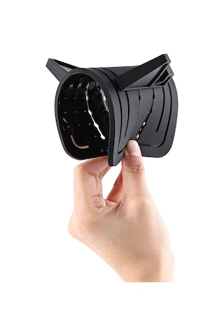 Geeroyoo Siyah Silikon Araç Telefon Tutucu: Sağlam Tutma, Esnek Kanca Tasarımı, Kolay Temizleme - Araç Ve Masaüstü Kullanıma Uygun