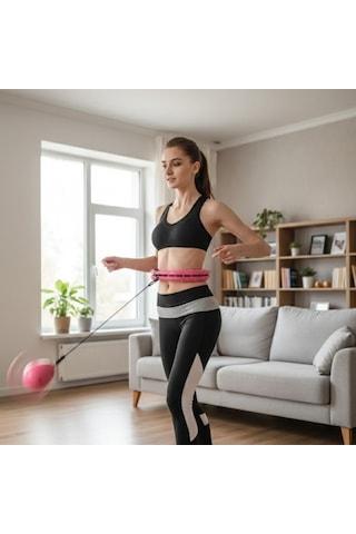 River World Spor Çemberi Karın Ve Bel Bölgesi İnceltmeye Yardımcı Ayarlanabilen Çok Renkli
