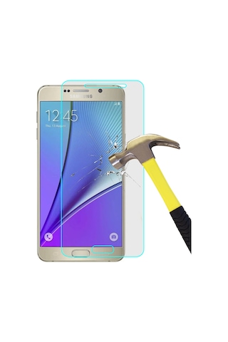 Samsung Galaxy Uyumlu Note 5 Temperli Kırılmaz Cam