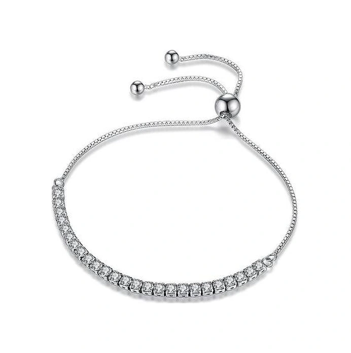 925 Ayar Gümüş Köpüklü Strand Bilezik Altın - Gümüş