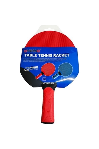 Avessa Rak-1200 Rubber Pp Masa Tenisi Raketi Kırmızı