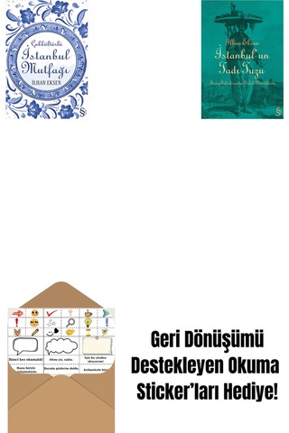 İstanbul Mutfağı + İstanbul'un Tadı Tuzu + Okuma Sticker'ları