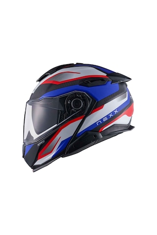 Nexx X.lifetour Pro Mile Çene Açılır Kask Mavi - Kırmızı