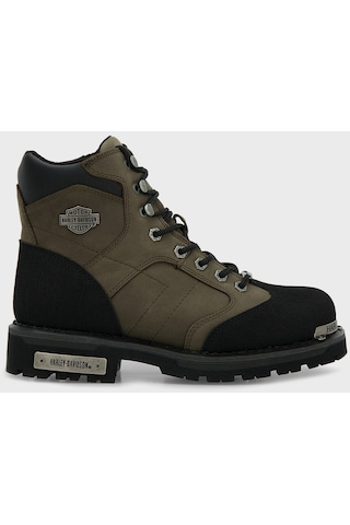 Harley Davidson Harley-davidson 025m100530 Clemente Erkek Bot - Haki Deri-haki Deri