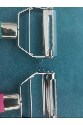 Pembe Soyacak Doğrayıcı Jülyen Bıçağı Pembe