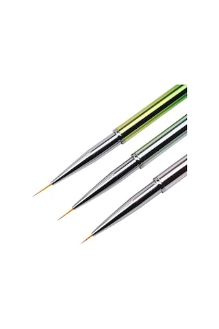 3lü Liner Nail Art Fırça