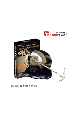 Cubicfun 3d Puzzle 71 Parça Voyager Uydu Aracı P654h