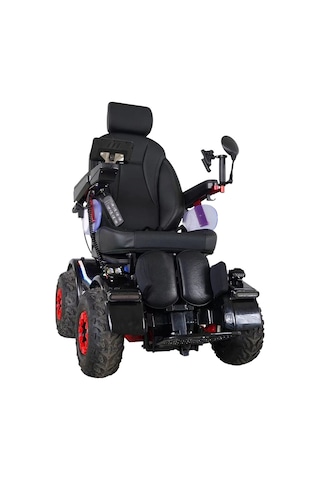 Scuba Galactus Akülü Tekerlekli Sandalye Off Road Arazi Performanslı Uzun Menzilli Model S290