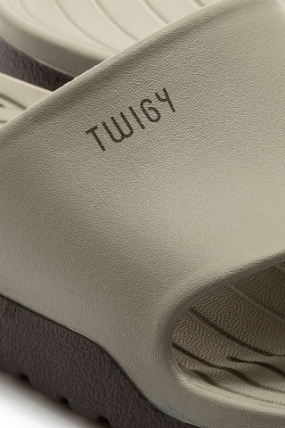 Twigy Demba Erkek Terlik Gri Siyah 40/45 DD0564 Gri