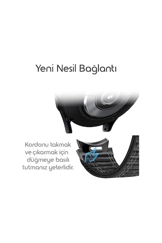 Rongep Yeni Bağlantı Comfort Loop 20mm Kordon İle Uyumlu Watch 7/6/5/4 Serisi İçin Watch 7 Kordon 40mm/44mm Watch 6/4 Classic 47/43/42mm Watch 5 Pro Uyumlu Siyah Sku: Smg8690010112224