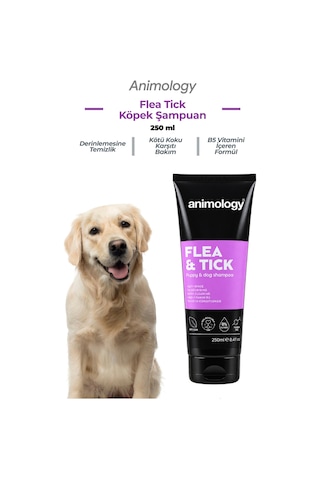 Animology Flea Tick Pire ve Kene Köpek Şampuanı 250 ML
