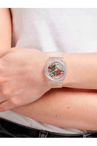 Swatch So28k100-s06 Clearly Gent Kadın Kol Saati