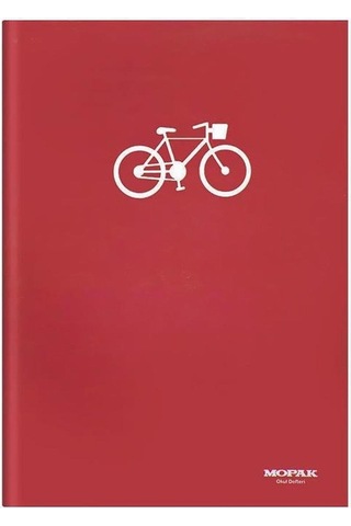 Mopak A4 80 Yaprak Karton Kapak Dikişli Defter Kareli 4 Adet