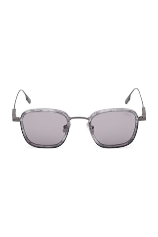Zegna Ez0277 20a 47 Unısex Güneş Gözlüğü Gri