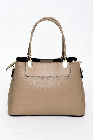 Armine 206 Kadin Omuz Kol Çantasi ARMİNE-206-R3207 Vizon