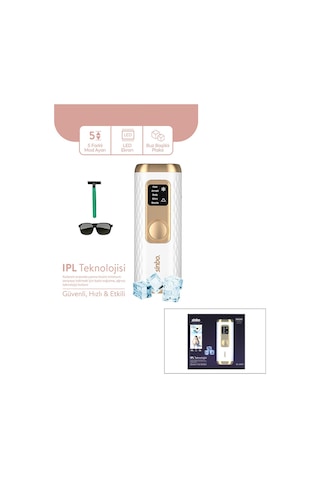 Ipl Buz Lazer Epilatör - Epilasyon Cihazı 5 Farklı Mod - Lcd Ekra