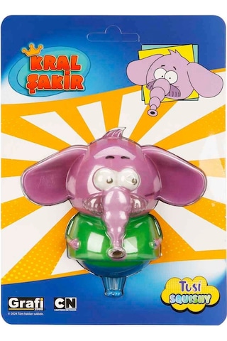 Tusi Squishy Köpük Fil Necati Figürü 13 Cm Kral Şakir - Fil Necati