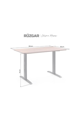 Rüzgar Çalışma Masası Barok 120x60 Cm Çok Renkli