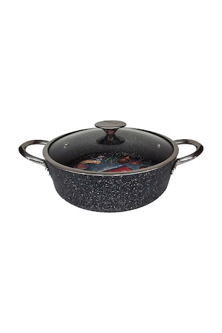 Oms İndüksiyonlu 24 CM Granit Karnıyarık Tenceresi