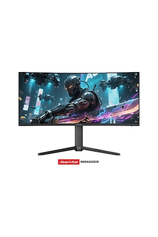 Peaq PMO G343 - CWQE 34" WUQHD 180 hz Curved Monitör