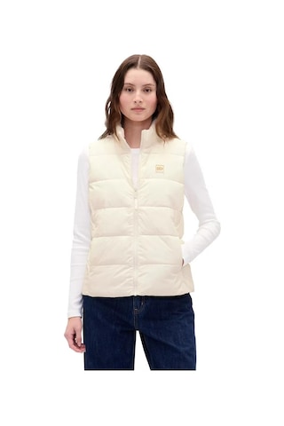 Gap 791282004 V-frch Logo Lw Puffer Vest Kadın Yelek Krem