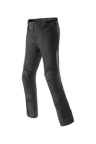 Clover Airjet-6 Korumalı Yazlık Kadın Motosiklet Pantolonu Siyah