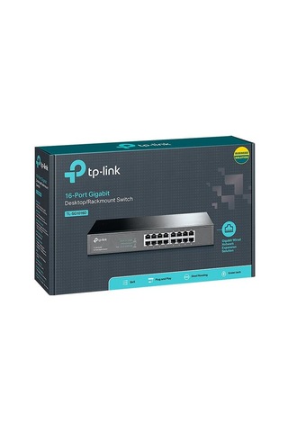 Tp-Link TL-SG1016D 16 Port 10/100/1000 Mbps Gıgabıt  Swıtch