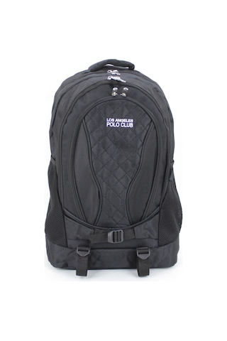 Gezi Seyahat Yürüyüş Kamp Spor Sırt Çantası 17.3 Inç Fileli Yan Cep Siyah