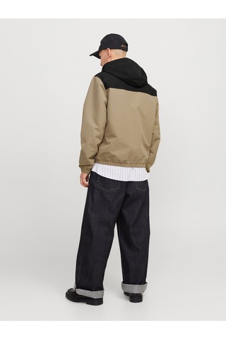 Jack & Jones Jack&jones 12268598 Jjelegacy Lıght Jacket Hood Erkek Spor Ceket Kahverengi Kahverengi