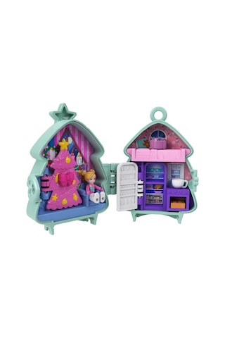 Jgm53 Polly Pocket Sevimli Yılbaşı 2li Paket Oyun Seti Standart