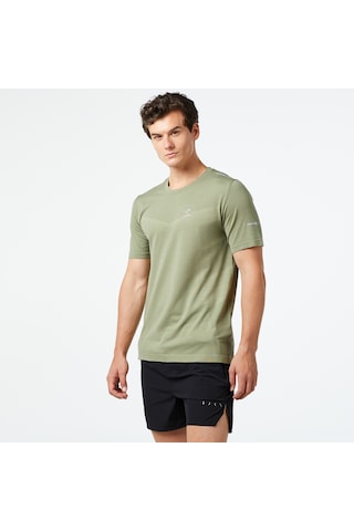 Energetics Tayeb Erkek Yeşil Antrenman T-shirt - 425068 Yeşil