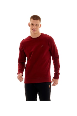 Galatasaray Lisanslı Erkek Basic Bordo Sweatshirt 001