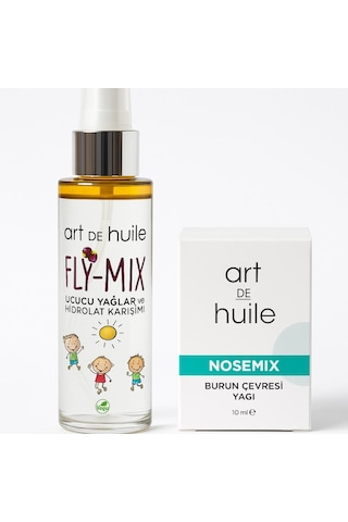 Art De Huile Hülya Kayhan Burun Çevresi Yağı 10 ML + Fly Mix Vücut Spreyi 120 ML