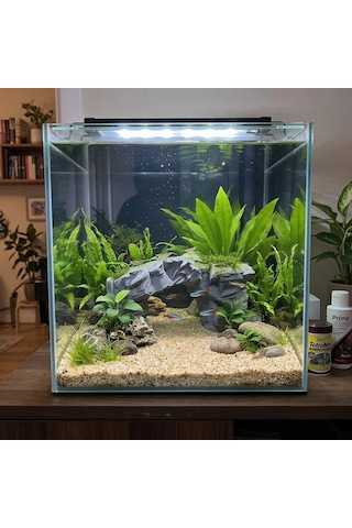 3d Petg Akvaryum Kaya Taş Köprü Dekoru Batabilen Süs Kp3d20113