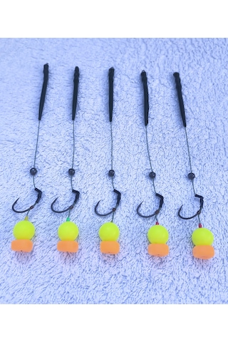 5 Adet Fosfor'lu Pop Up Ve Turuncu Esp Mısır'lı Sazan Takımı