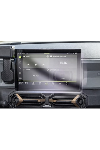 Renault Duster Navigasyon Ve Gösterge Ekran Koruyucu 9h Nano 2'li Set 2025+