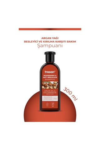 Argan Yağı Besleyici Ve Kırılma Karşıtı Bakım Şampuanı 300 Ml X 2 Adet Tüm Saçlar