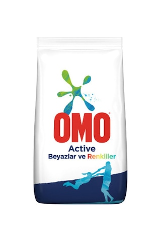 Toz Çamaşır Deterjanı Active Beyazlar Ve Renkliler 10 Kg