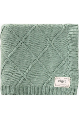 Triko Battaniye 80x100 CM Mint Yeşili