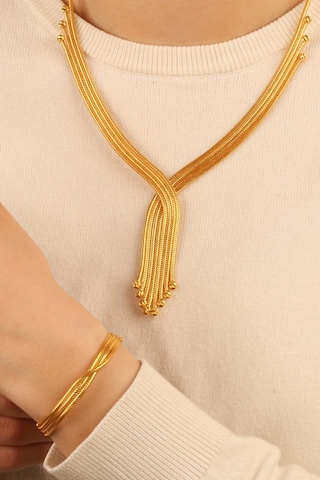 Çgkmücevherat Kalze Dorikalı Altın Set Klzdrkstt1