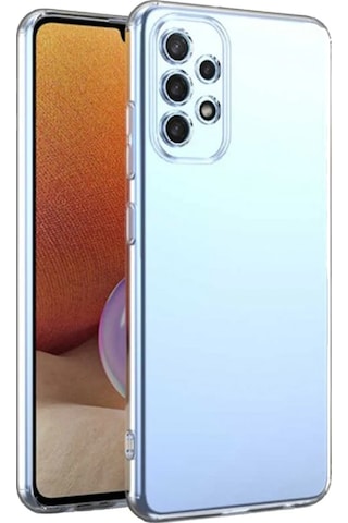 Gld-spt- Newface Samsung Uyumlu Galaxy A73 5g Kılıf Lüx Şeffaf Silikon