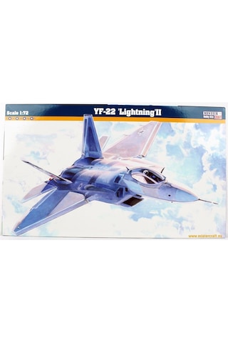 Mistercraft F007 1/72 Yf-22 Lightning Iı Savaş Uçağı Plastik Model Kiti