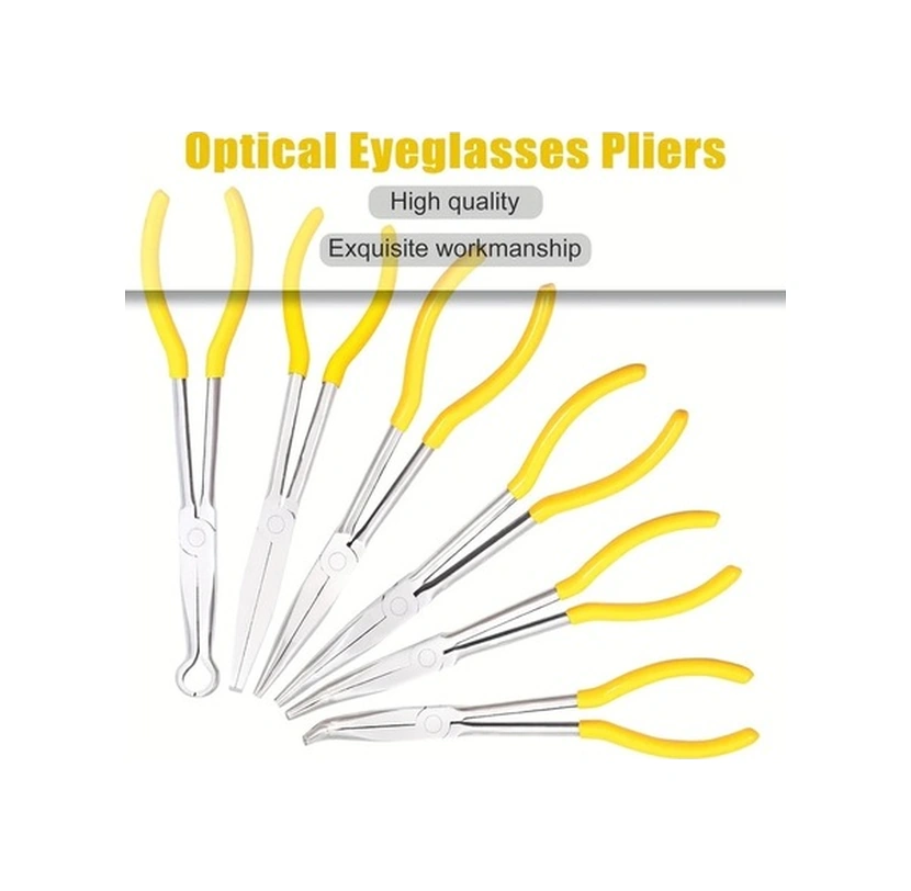 Trendooze Güneşli022 275mm 11 İnç Paslanmaz Çelik Düz Burun Pensel, Dayanıklı Tamir Aleti