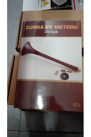 Zurna ve Metodu Zurna Eğitim ve Tanıtım Kitabı Cd Li Metod Özel
