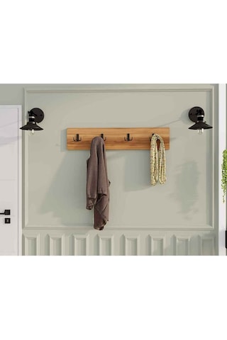 Decormet 4lü Askılık Ceviz Diğer